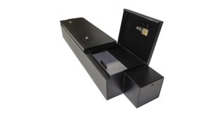 Ram 1500 Underseat Lockbox - Rear - Tuffy Products - Standard Key - Black - `19-`24